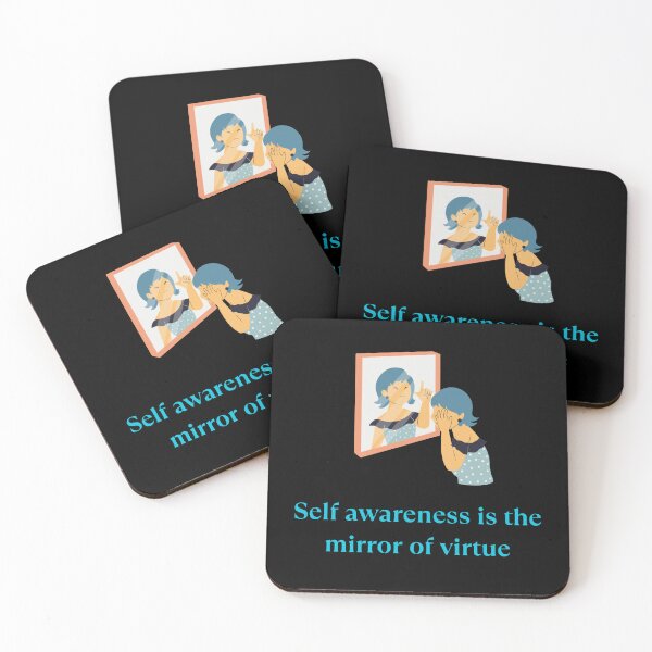 Item preview, Self awareness is the mirror of virtue | Stoic Mindset designed and sold by LexaArtworks.