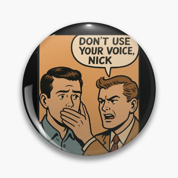 Aperçu de l'œuvre N'utilise pas ta voix, Nick créée et vendue par Abidel.