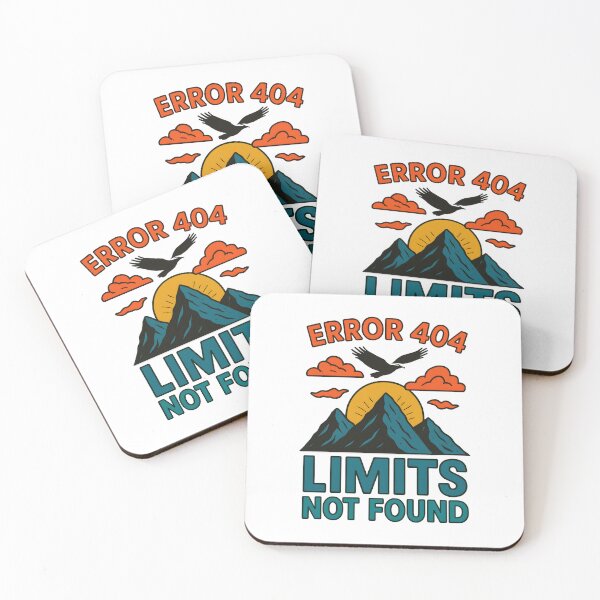 Item preview, Error 404 Limits Not Found designed and sold by inkNext.