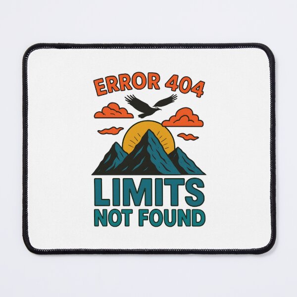 Item preview, Error 404 Limits Not Found designed and sold by inkNext.