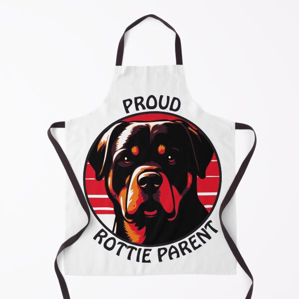 Artikelvorschau, Rottie-Elternteil (gerahmt) entworfen und verkauft von Doggodrome.