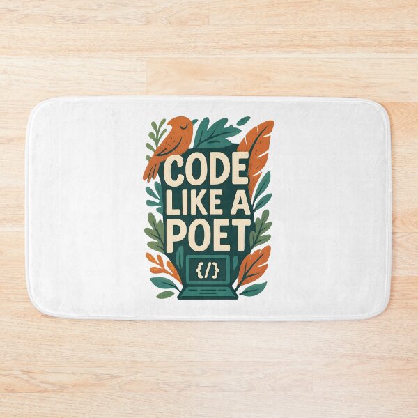 Item preview, Code Like a Poet – Digital Harmony in Bloom designed and sold by inkNext.