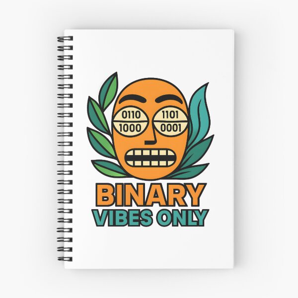 Item preview, Digital Harmony: Binary Vibes Only designed and sold by inkNext.