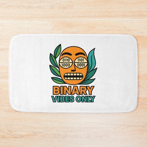Item preview, Digital Harmony: Binary Vibes Only designed and sold by inkNext.