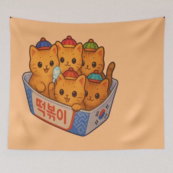 Item preview, Seoul Street Kitty Nuggets – Funny Cute Kitten Nuggets for Cat Lovers designed and sold by Globalcitytees.