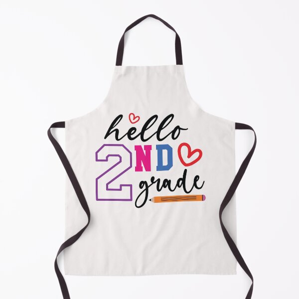 Item preview, Hello 2nd Grade Heart Pencil Back to School designed and sold by cawtoon.