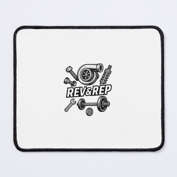 Item preview, Rev&Rep Turbo Gym Fusion Sticker designed and sold by RevAndRep.