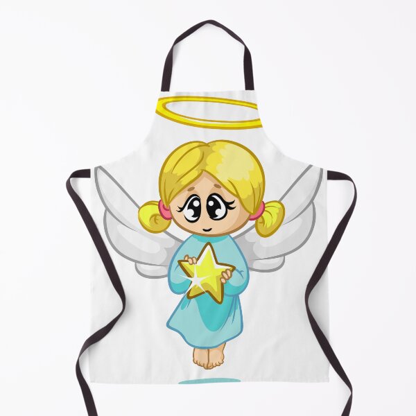 Item preview, Cute Blue BunnCute Cartoon Angel Girl with Star – Child-Friendly Heavenly Designy with Cute Cartoon Kids – Happy Boy and Girl IllustrationHeart – Valentine’s Day Cartoon Design designed and sold by TeesHearts100.