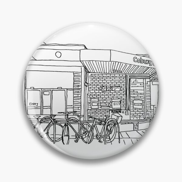 Item preview, Coburg Library, Melbourne designed and sold by Purrgatory Pop.