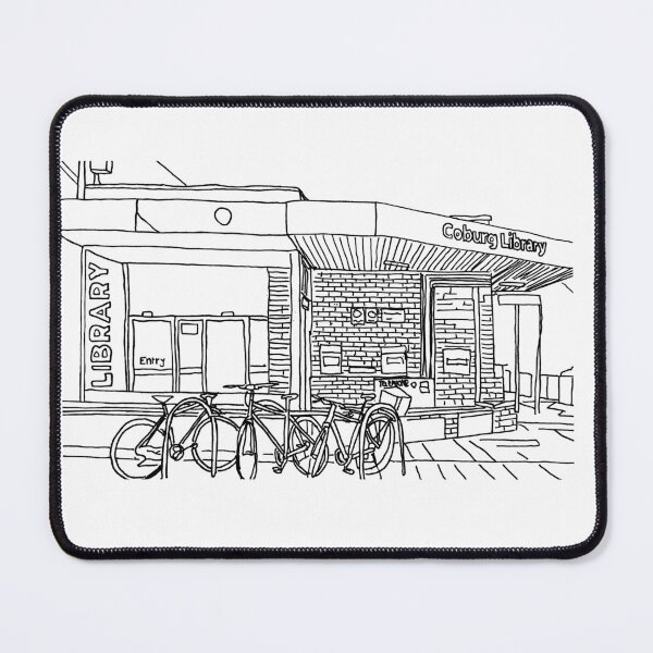 Item preview, Coburg Library, Melbourne designed and sold by Purrgatory Pop.