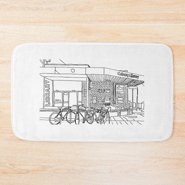 Item preview, Coburg Library, Melbourne designed and sold by Purrgatory Pop.