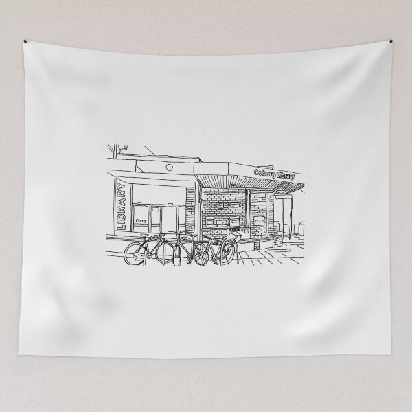 Item preview, Coburg Library, Melbourne designed and sold by Purrgatory Pop.