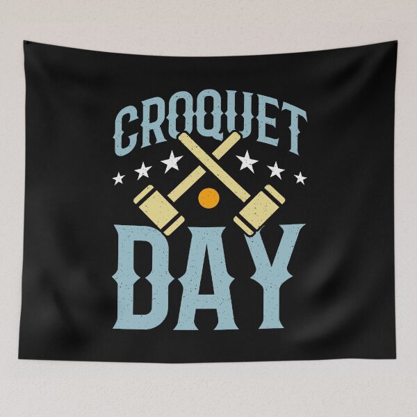 Item preview, Croquet Day Outdoor Game Mallet Croquet Master designed and sold by tshirtconcepts.