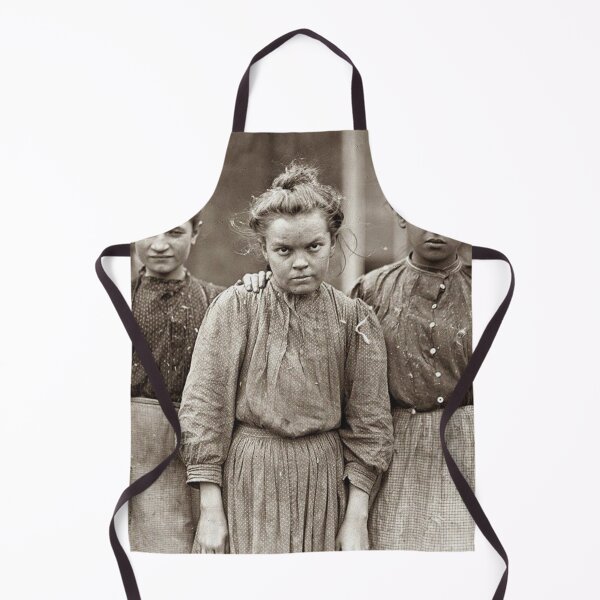 Item preview, Vintage antique photograph of female Cotton Mill Workers designed and sold by Vintage Designs +.