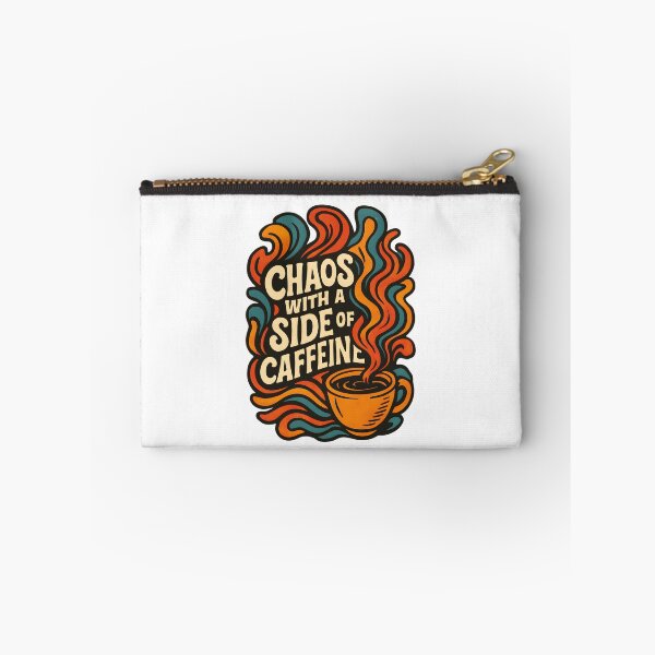 Item preview, Chaos with a Side of Caffeine – Energetic Coffee-Inspired designed and sold by inkNext.