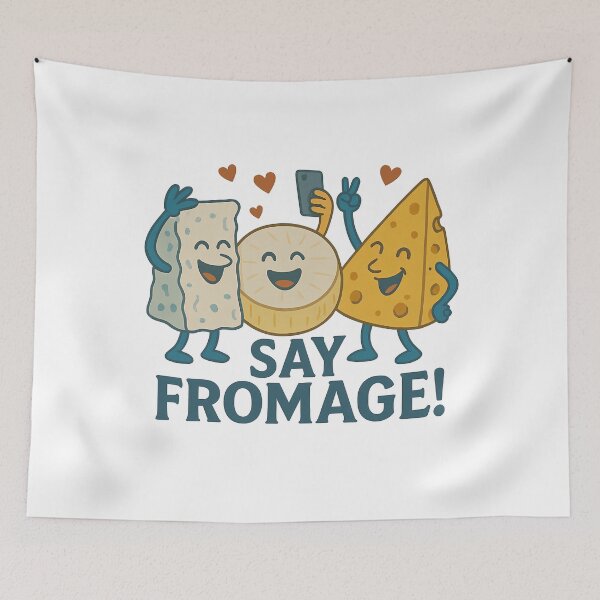 Item preview, Say Fromage - Say Cheese designed and sold by k3rstman1.