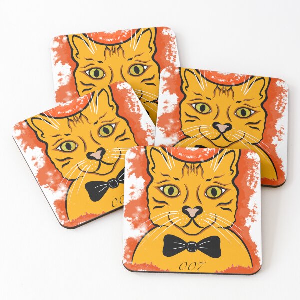 Item preview, Agent Meow 007 designed and sold by Katrin Lines .
