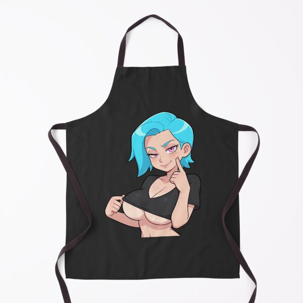 Item preview, Flirty Anime Girl Half‑Bust – Kumi (Original Character Art) designed and sold by Kumi-dsgn.