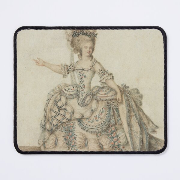 Item preview, Costume Study for Opera Singer Possibly Marie Antoinette, 1781. Jean Michel Moreau le Jeune (French, 1741–1814) designed and sold by Vintage Designs +.