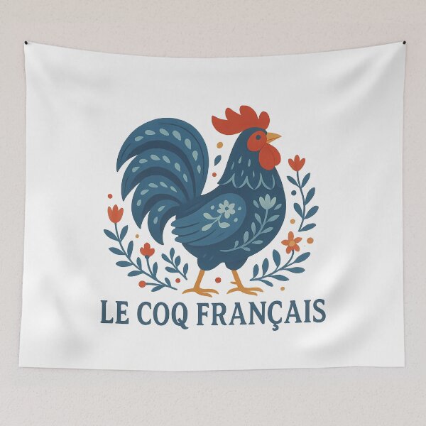 Aperçu de l'œuvre Le Coq Français - Coq français symbolique créée et vendue par k3rstman1.