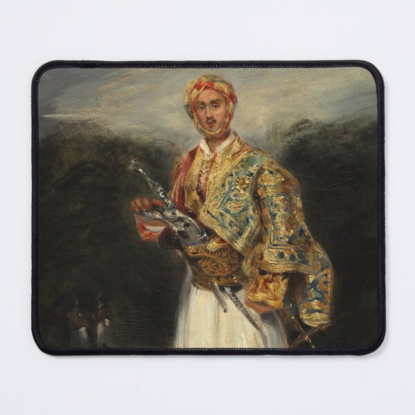 Item preview, Count Demetrius de Palatiano in Suliot Costume, not dated. Imitator of Eugène Delacroix (French, 1798–1863 designed and sold by Vintage Designs +.