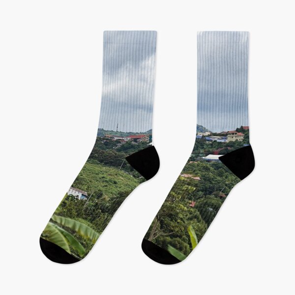 Item preview, Saen Monourom Hill under a stormy sky designed and sold by franck380.