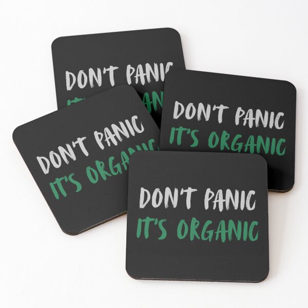 Item preview, Don’t Panic, It’s Organic designed and sold by VinkArtDesign.