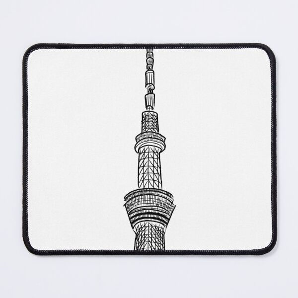 Item preview, Tokyo skytree digital sketch designed and sold by Priyan96.
