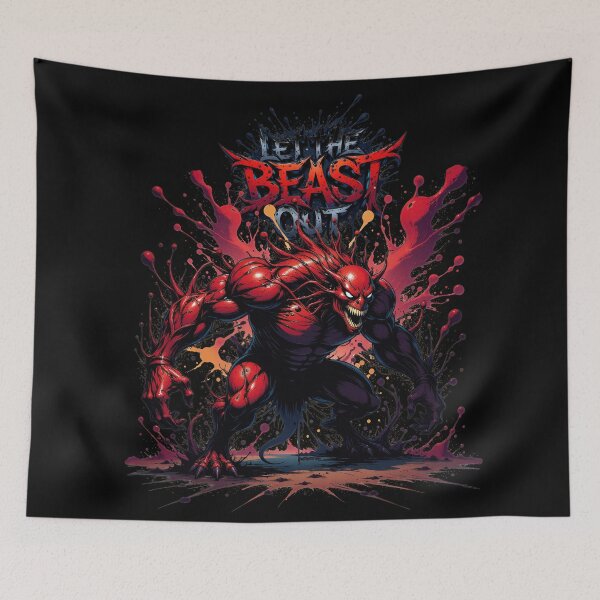 Item preview, let the beast out designed and sold by Graphqueen.