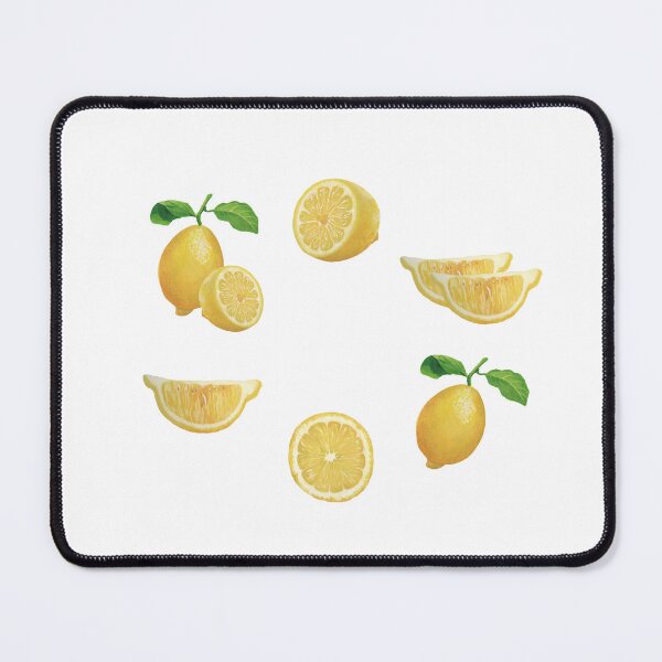 Item preview, Vibrant Gouache Lemon – Hand-Painted Citrus Art for Summer Vibes designed and sold by Heezel.