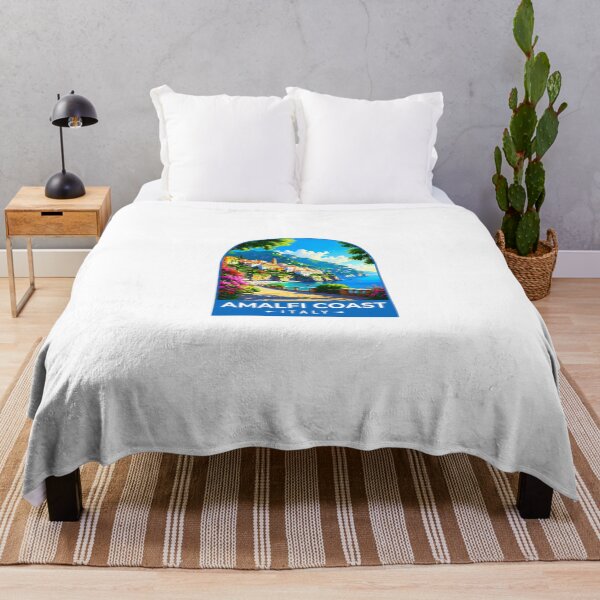 Item preview, Amalfi Coast Italy Sticker designed and sold by TulipaGraphics.