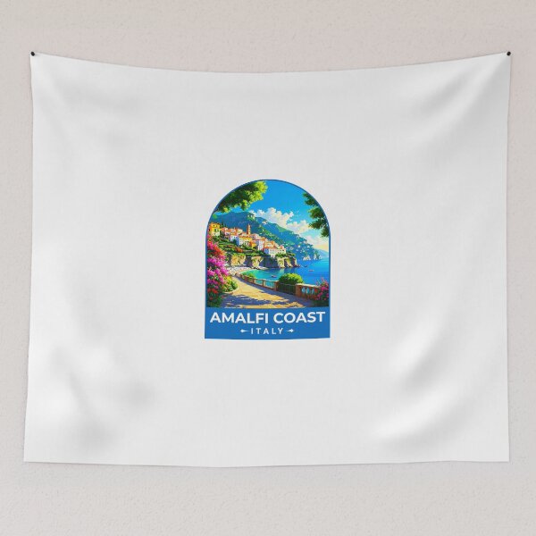Item preview, Amalfi Coast Italy Sticker designed and sold by TulipaGraphics.