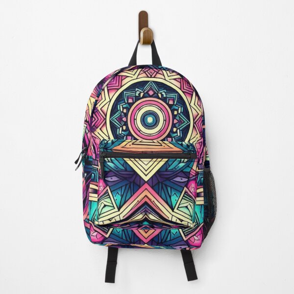 Item preview, Colorful geometric decorative mystic pattern designed and sold by Dogandesighn.