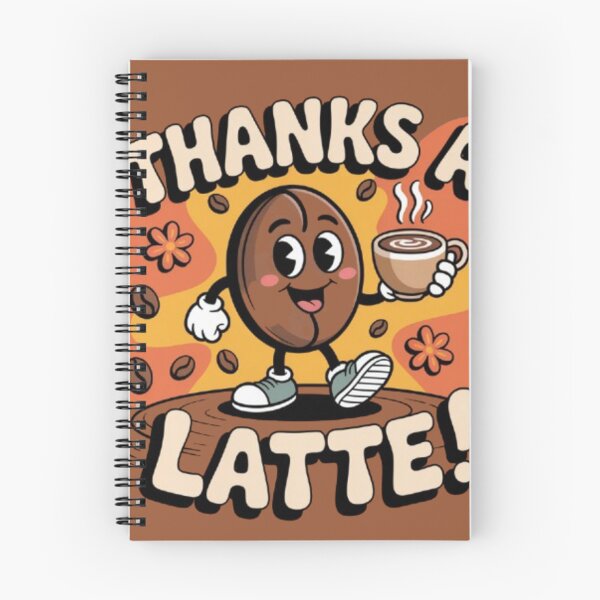 Item preview, Thank A Latte designed and sold by PixelPopShops.