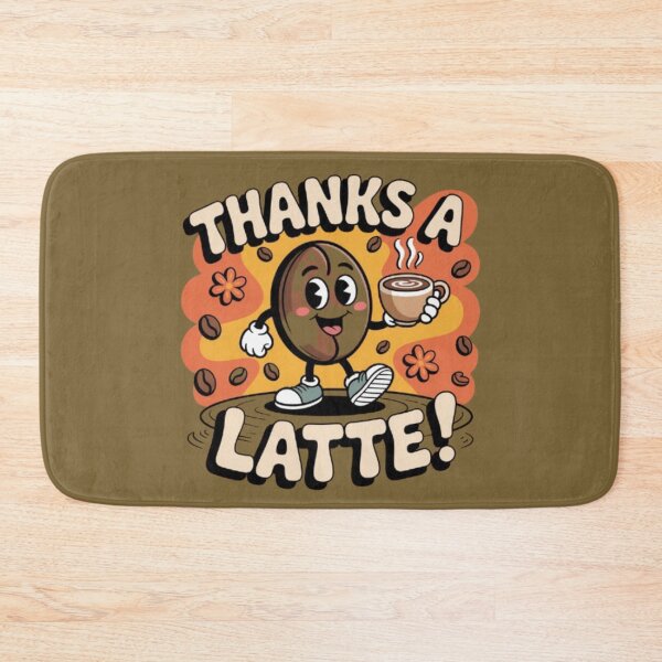 Item preview, Thank A Latte designed and sold by PixelPopShops.