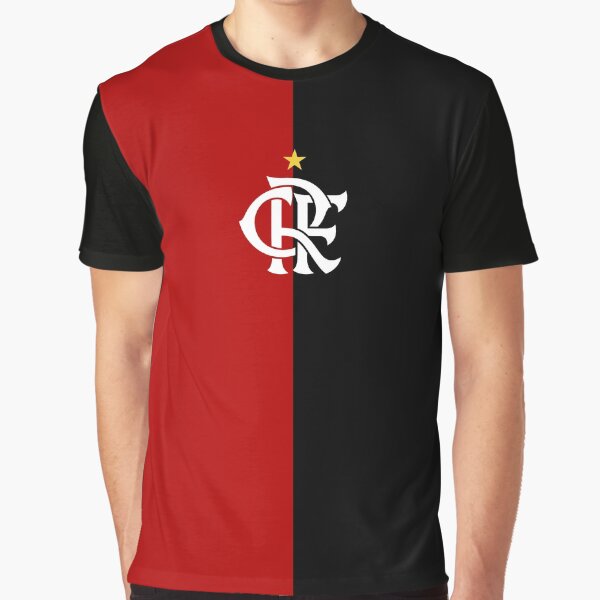 Camiseta do Flamengo FC Rubro Negro Blusa Mengão - Braziline