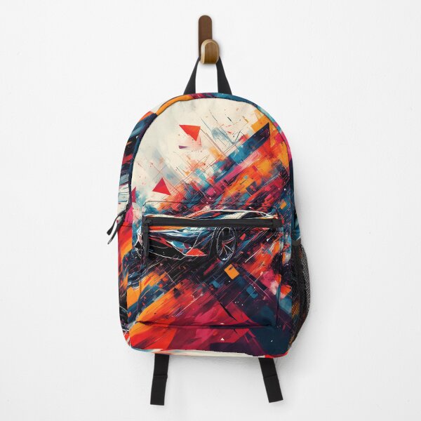 Item preview, Sportcar Colorful Abstract Design E1A0002 designed and sold by Ekeinekeke.