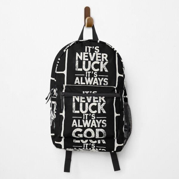 Item preview, Its never Luck Its always God designed and sold by Joshuasanga76a.