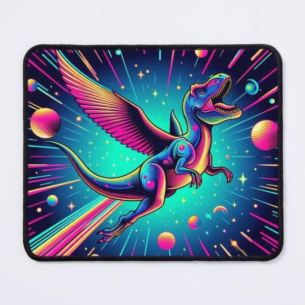 Item preview, Flying colorful dinosaur designed and sold by Dogandesighn.