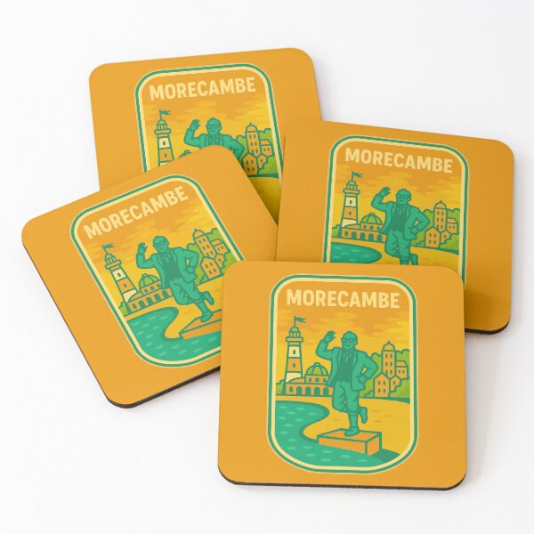 Item preview, Morecombe Travel Souvenir Sticker designed and sold by rogue-design.