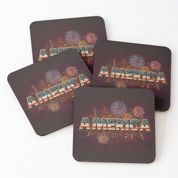 Item preview, America 4th of July Fireworks Celebration (3) designed and sold by InkoraLab.