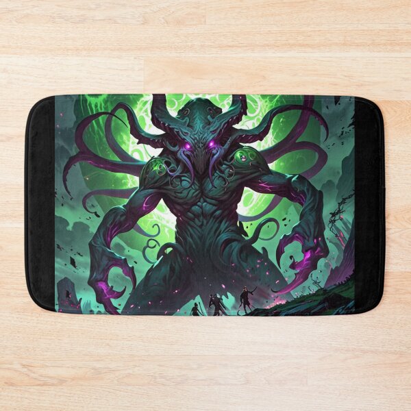 Item preview, Cthulhu the evil all seeing Eldritch Lovecraftian God Anime Manga style art designed and sold by Vintage Designs +.