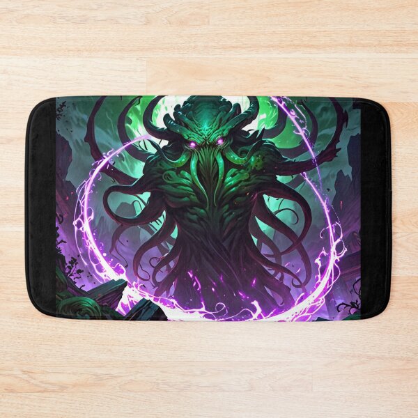 Item preview, Cthulhu the evil all seeing Eldritch Lovecraftian God Anime Manga style art designed and sold by Vintage Designs +.