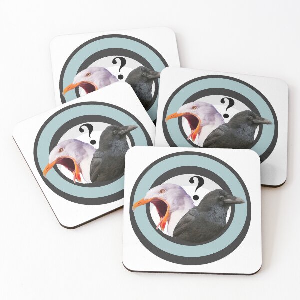 Item preview, Crows or Seagulls designed and sold by Midnightbadgers.