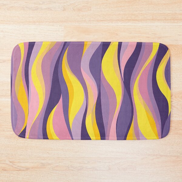 Item preview, Retro Vertical Wavy Pattern Liquid Swirl designed and sold by Prints and Lifestyle.