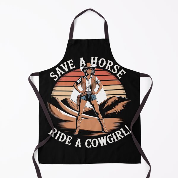 Item preview, Save a Horse Ride a Cowgirl Cute Rodeo Country Girl Sticker designed and sold by Redjakkal.