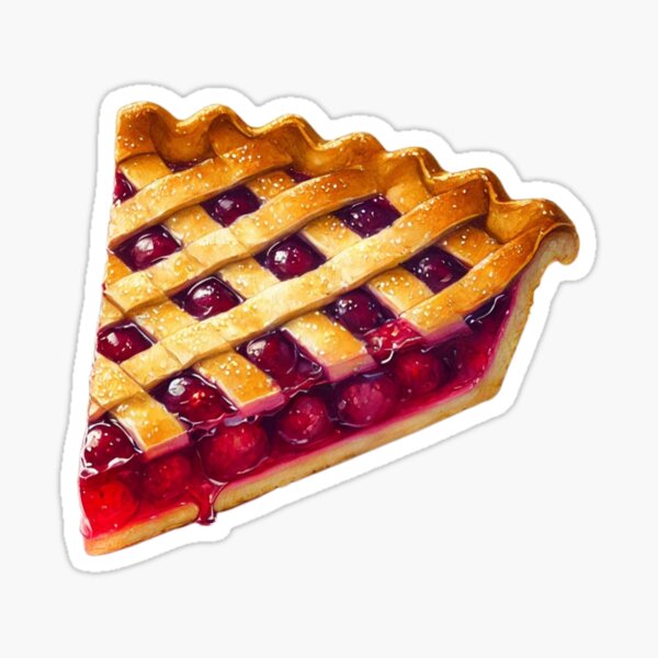 Item preview, Cherry Pie Slice designed and sold by Dear Heart Notes.