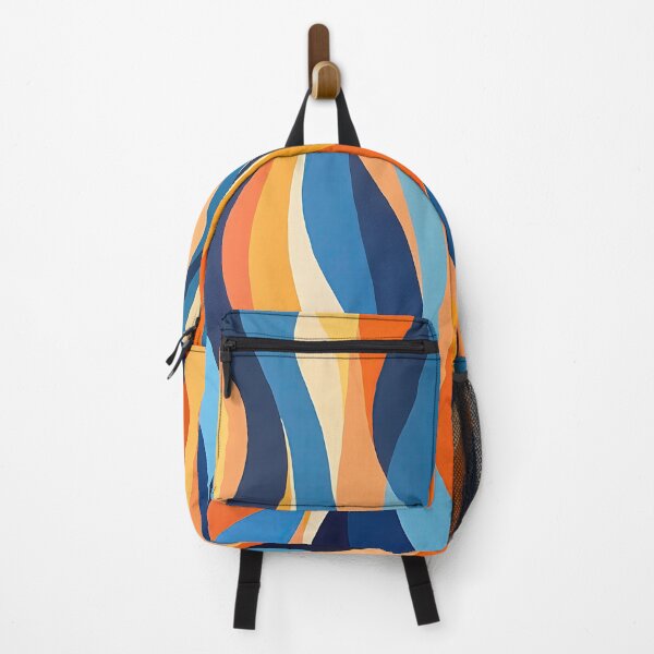 Item preview, Retro Vertical Wavy Pattern Liquid Swirl designed and sold by Prints and Lifestyle.