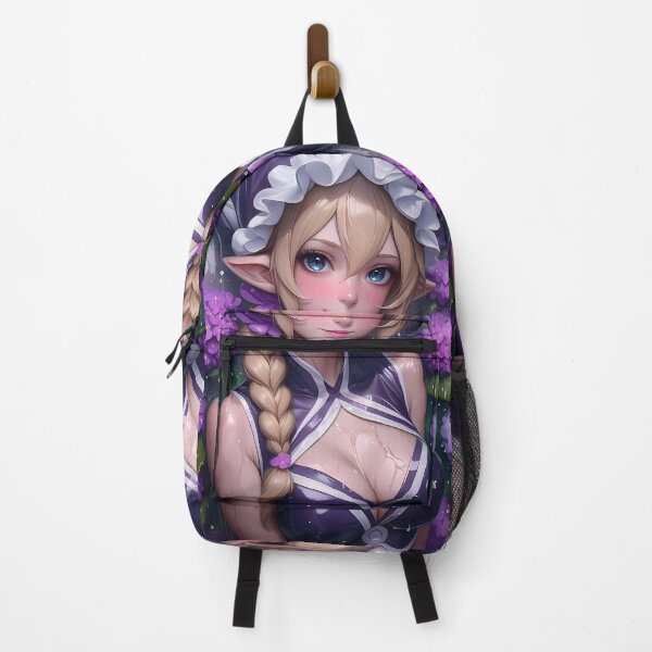 Item preview, Leafa Sword Art Online Elf Girl Purple Flowers Wet Magical Summer designed and sold by Diezmofari.