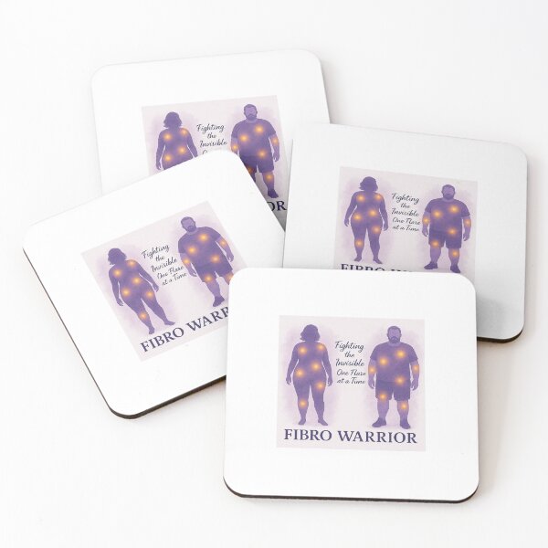 Item preview, Fibro Warrior Duo – Side-by-Side Support for Chronic Illness Fighters designed and sold by GBKmerch.